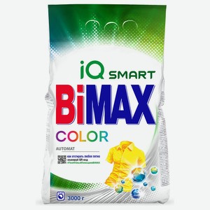 Стиральный порошок 3 кг BiMax Color автомат м/уп