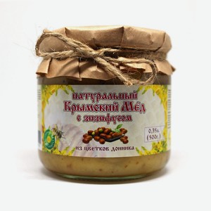 Мёд 0,350 мл Крымский мед из цветков донника + зизифус ст/б