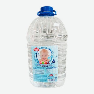 Вода питьевая 5 л Добрая марка для детского питания негазированная ПЭТ