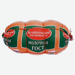 Колбаса 0,5 кг Великолукский МК Молочная ГОСТ п/амид