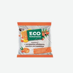 Карамель 150 гр ECO botanica c экстрактом облепихи,медом и витаминами м/уп