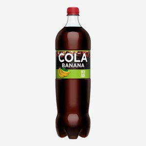 Напиток газированный 1,5 л Fresh Bar Cola Banana ПЭТ