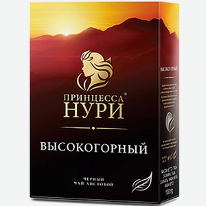 Чай 100 г Принцесса Нури Високогорный гранулированный черный к/уп