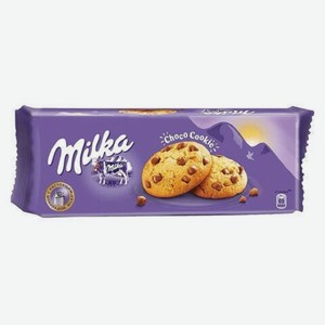 Печенье 168 гр Milka с кусочками мол. Шоколада м/уп