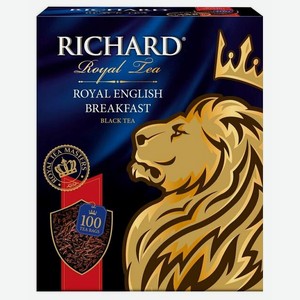 Чай черный Richard Royal English Breakfast в пакетиках 100 шт