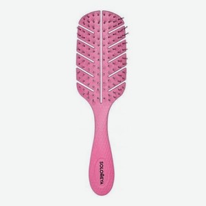 Массажная расческа для волос Scalp Massage Bio Hair Brush Mini Pink