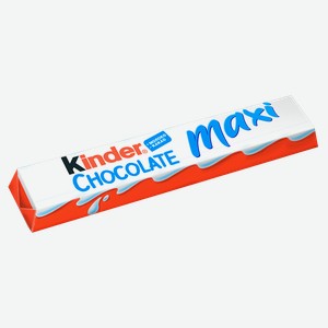Шоколад Kinder Chocolate Maxi с молочной начинкой