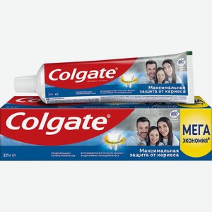 Зубная паста Colgate Максимальная защита от кариеса, с фторидом и кальцием