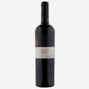 Вино красное сухое Rauli Merlot, 13.5%, 750мл
