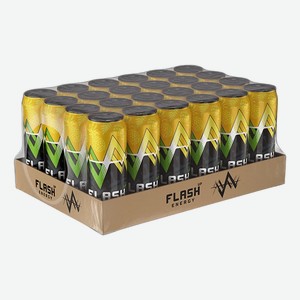 Напиток энергетический Flash Up манго-ананас, 450мл x 24 шт Россия
