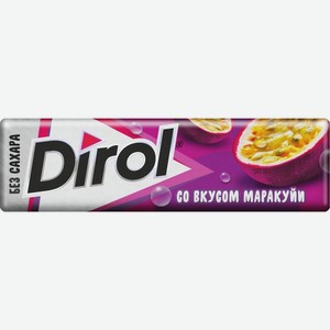 Жевательная резинка Dirol без сахара Маракуйя 13.6 г
