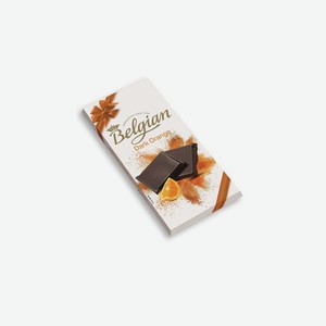 Шоколад Горький шоколад с апельсином Belgian 0.1кг
