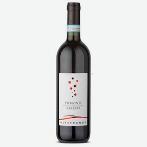 Вино Альтефранже Барбера выдержанное красное сухое 12% 0,75л