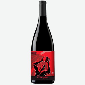 Вино Ферменто Сичилиано Этна Россо выдержаное красное сухое 13,5% 0,75л