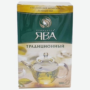 Чай 100 г Принцесса Ява зеленый к/уп
