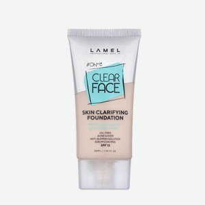 LAMEL тональный крем, OhMy Clear Face