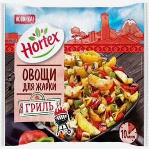 Овощи для жарки гриль Hortex 400г м/уп