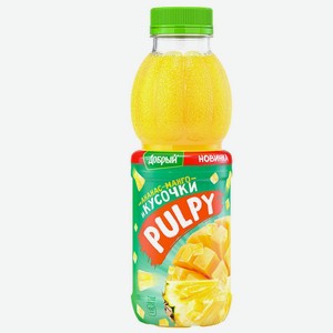 Напиток 450 мл Добрый Pulpy Сокосодержащий ананас-манго ПЭТ