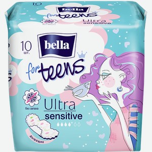 Прокладки 10 шт Bella for teens Ultra relax ароматизированные дышащие м/уп