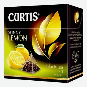 Чай (20 ф/п х 1.7 г) Curtis Sunny Lemon черный к/уп