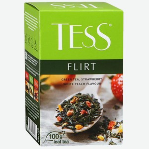 Чай 100 г TESS Flirt зеленый листовой к/уп