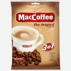 Напиток кофейный растворимый MacCoffee The Original 3 в 1, 10 пак в уп. по 20 г