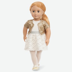 Кукла в наряде с блестками 46 см