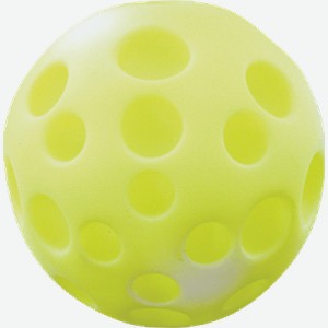 Зооник игрушка  Мяч луна  для собак 9.5 см, цвет в ассортименте