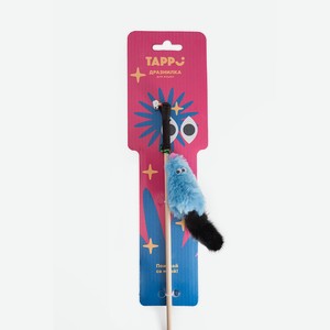 Tappi дразнилка для кошек  Мышка с кошачьей мятой и хвостом из натурального меха норки  (25 г)