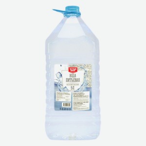 Вода питьевая 5л Честный выбор негазированная п/бут