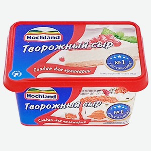 Сыр Творожный 400 г Hochland для кулинарии п/ванночка