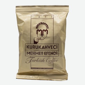Кофе молотый Kurukahveci Mehmet Efendi, 100 г, пакет
