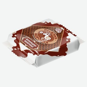 Вафли Дымка Вафли Весёлая коровка шоколадно-молочные, 150 г