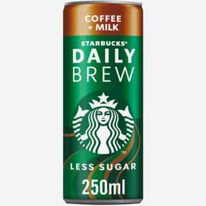 Кофейный напиток Starbucks Daily Brew 0.25л