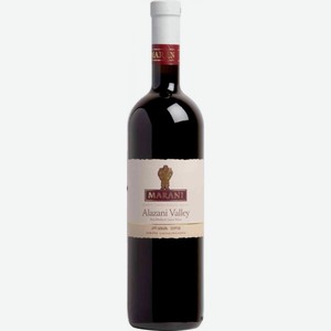 Вино Marani Alazani Valley красное полусладкое 12 % алк., Грузия, 0,75 л