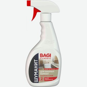 Чистящее средство Bagi Classic Шуманит для ванных комнат, 400 мл