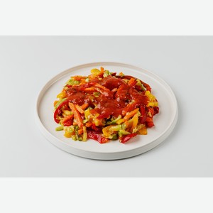 Соте из печеных овощей с томатным соусом 250 г