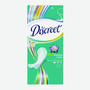 Discreet Deo прокладки ежедневные Водная лилия