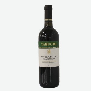 Вино  Табучи Монтепульчано Д Абруццо , красное сухое, 0.75 л