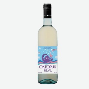 Вино  Октопус Реал , региона виньо верде белое полусухое, розовое полусухое, 10%, 0,75 л