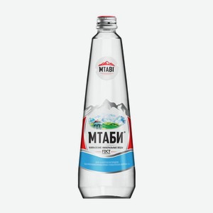 Вода 0,5л Мтаби минеральная природная лечебно-столовая ст/бут