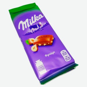 Шоколад 85 г Milka с дробленым фундук м/уп