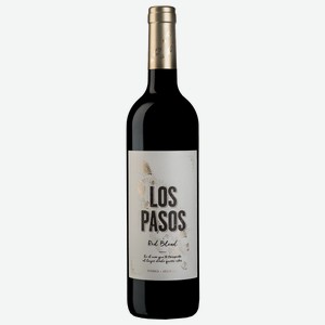 Вино Лос Пасос Ред Бленд, красное сухое, 13%, 0.75л, Аргентина