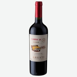 Вино Арести Кабина 56 Резерва Карменер, красное сухое, 13%, 0.75л, Чили