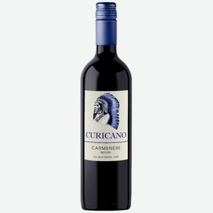 Вино Курикано Карменер, красное сухое, 12.5%, 0.75л, Чили