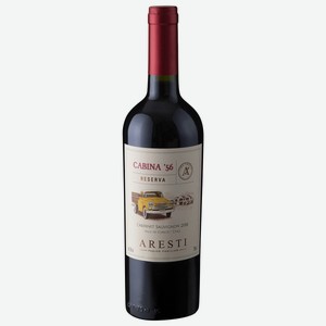Вино Арести Кабина 56 Резерва Каберне Совиньон, красное полусухое, 13%, 0.75л, Чили