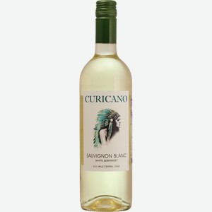 Вино Курикано Совиньон Блан, белое полусладкое, 12.5%, 0.75л, Чили
