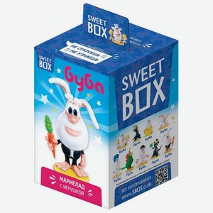 Мармелад жевательный Sweet Box Буба с игрушкой, 10 г