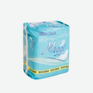 Гигиенические прокладки MEGGI Ultra Soft Maxi, 8 шт