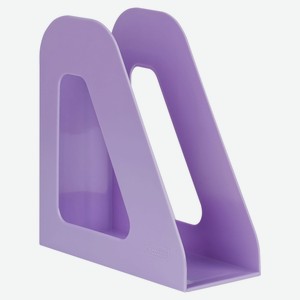 Лоток для бумаг вертикальный «Стамм» Фаворит фиолетовый, 90мм